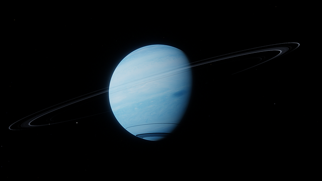 the blue planet called Neptune